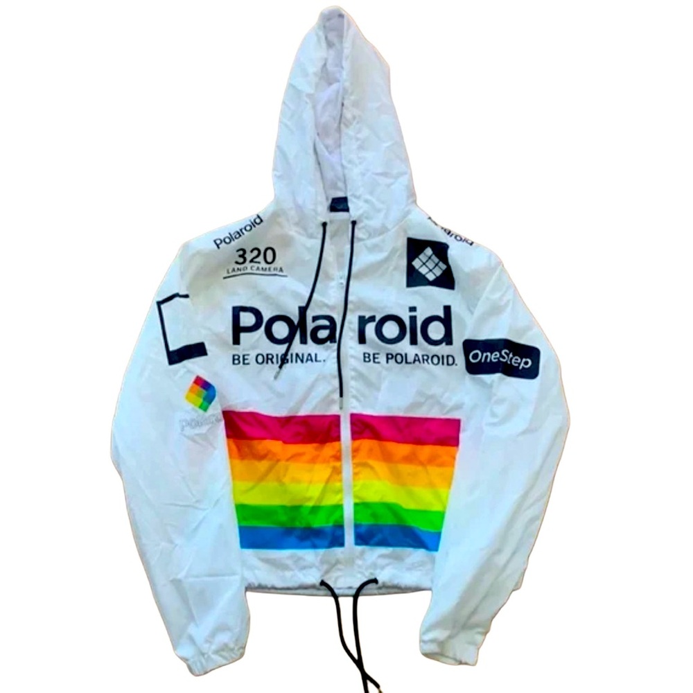 Polaroid windbreaker jacket Size Small
